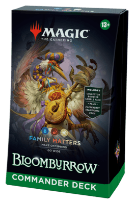 Bloomburrow Commander Deck - Family Matters - Magic: The Gathering