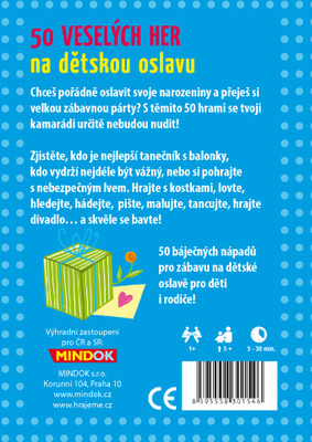 Deň detí: 50 Veselých her na dětskou oslavu