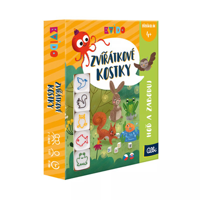 Kvído - Zvířátkové kostky