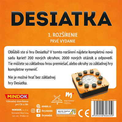 Desiatka SK: 1. rozšírenie