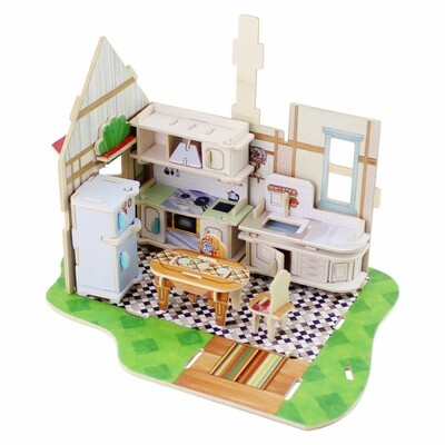 3D Puzzle - Kuchyňa