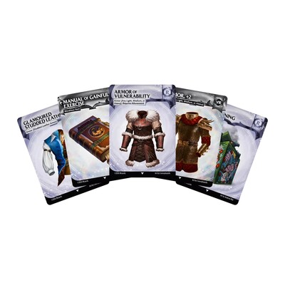 D&D RPG 5.5E Trove 5 Magic Item Cards: Rare and Very Rare