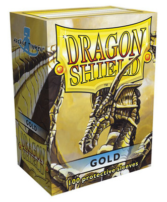 Obaly Dragon Shield standard size - Gold 100 ks