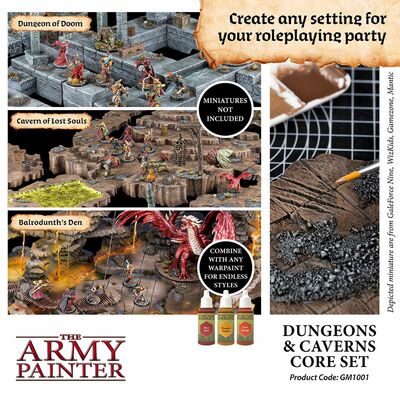 Army painter: Gamemaster Dungeons & Caverns Core Set
