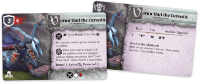 Lord Vorun’thul Hero Expansion: (Runewars Miniatures Game)