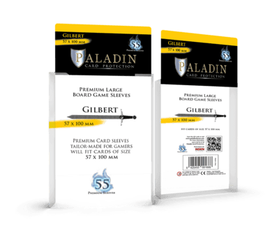Obaly Paladin - Gilbert Premium Large 57x100mm (55ks)