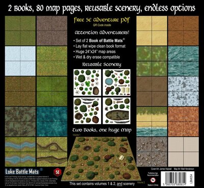 The Terrain Set - Books of Battle Mats + Stickers