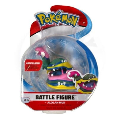 figúrka Pokémon Battle Mini Figures ALOLAN MUK