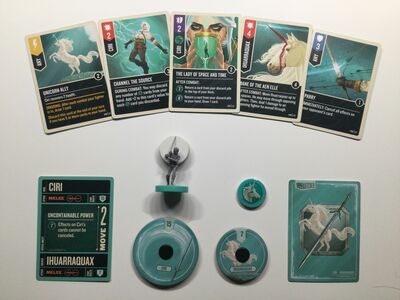 Unmatched Witcher - Steel & Silver