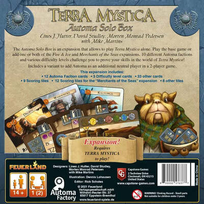 Terra Mystica - Automa Solo Box EN
