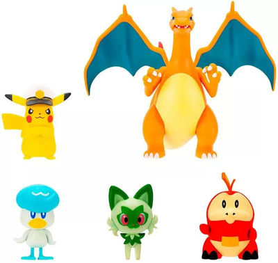Figúrka Pokémon Battle Figure 5-pack