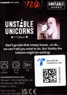 Unstable Unicorns: Nightmares Expansion pack