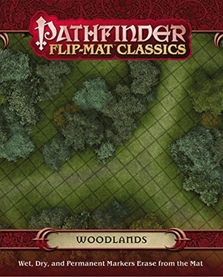 Pathfinder Flip-Mat: Woodlands