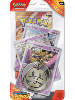 Pokémon: Alakazam Premium Checklane Blister Surging Sparks