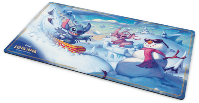 Podložka Disney Lorcana: Hyperia City Stitch and Angel