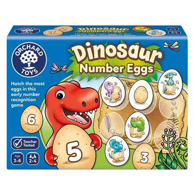 Dračie vajcia (Dinosaur Number Eggs)