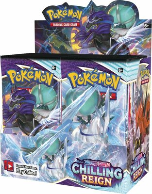 Pokémon: Chilling Reign Booster Box Sword and Shield 6