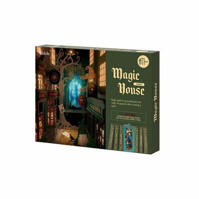 3D puzzle Živá kniha – Magický dom LED