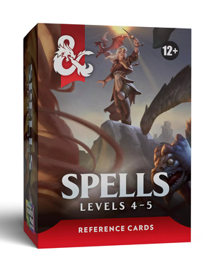 D&D RPG 5.5E Trove 3 Spell Cards: Levels 4–5