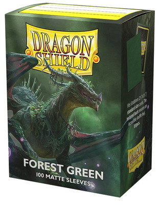 Obaly Dragon Shield Standard Sleeves - Matte Forest Green (100ks)