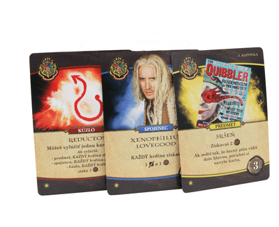 BONUS: Harry Potter - Boj o Rokfort: Príšerná kniha príšer - 3 karty (Sršeň)