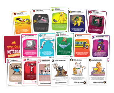 Výbušná koťátka: Desková hra