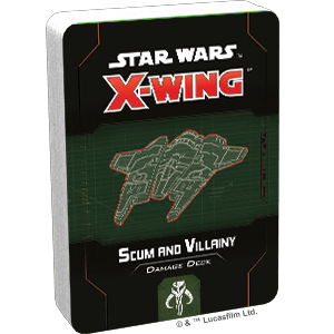 Star Wars X-Wing (Second Edition): Scum and Villainy Damage Deck