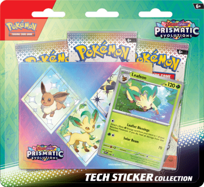 Pokémon: Prismatic Evolutions Tech Sticker - Leafeon 