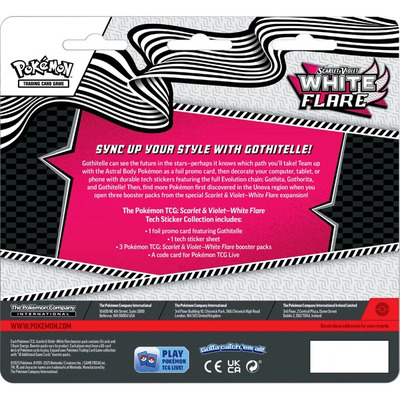 Pokémon: White Flare Tech Sticker - Gothitelle (SV 10.5)