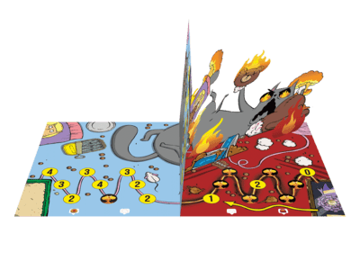 Výbušná koťátka: Desková hra