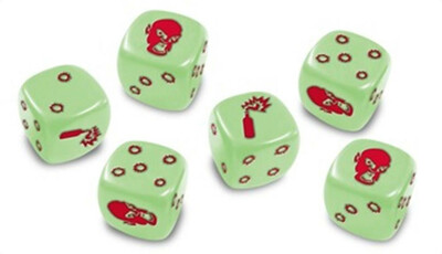 Zombicide Glow in the dark dice
