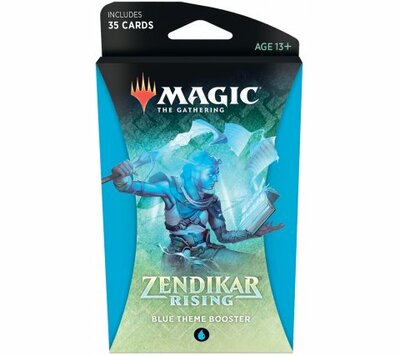 Zendikar Rising Theme Booster Pack BLUE - Magic: The Gathering