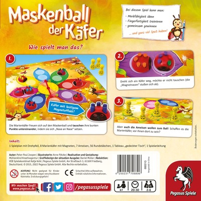 Maskenball der Käfer (Karneval lienok)