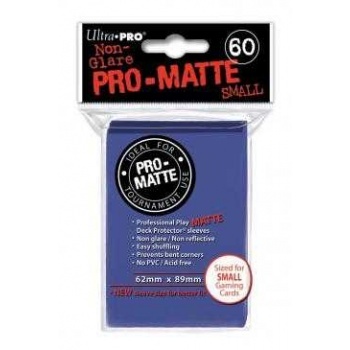 Obaly UltraPRO Small Sleeves - Pro-Matte - Blue (60 Sleeves)