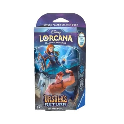 Disney Lorcana: Ursula's Return - Sapphire & Steel Starter Deck