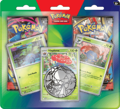 Pokémon Enhanced 2-Pack Blister (Vileplume, Oddish, Gloom)