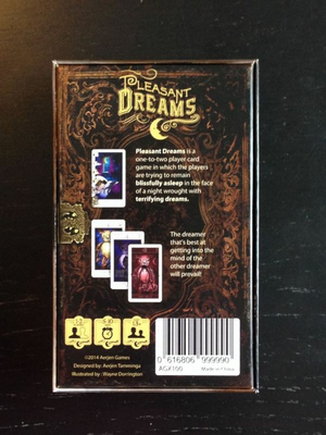 Pleasant Dreams: A Card Game of Nightmares