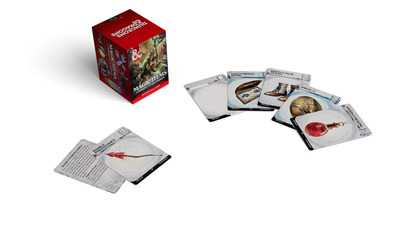 D&D RPG 5.5E Trove 4 Magic Item Cards: Common and Uncommon