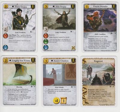 A Game of Thrones LCG: Kings of the Sea Deluxe Expansion
