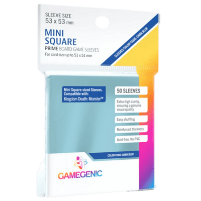 Obaly Gamegenic PRIME Mini Square sized 53x53 (50 ks) 