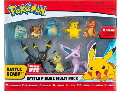 Figúrky Pokémon Battle figure multi pack - 8 ks