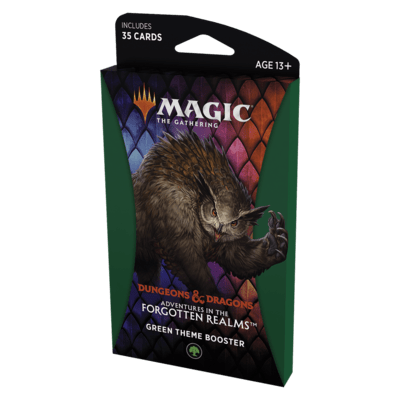 Adventures in the Forgotten Realm Theme Booster Pack: Green - Magic: The Gathering