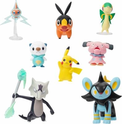 Figúrka Pokémon Battle Figure Set 8-pack