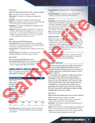 Tales of the Valiant: Game Masters Guide (Pocket Edition)