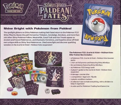 Pokémon: Paldean Fates Elite Trainer Box 