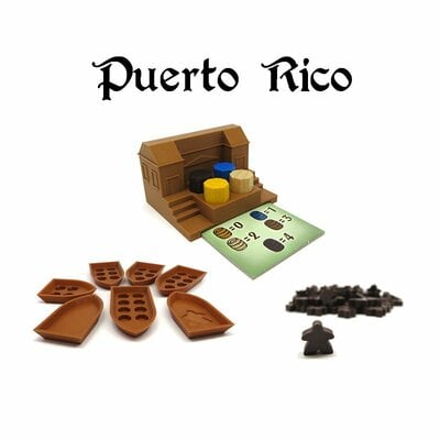 Puerto Rico: Upgrade Kit 3dPrint (108 ks)