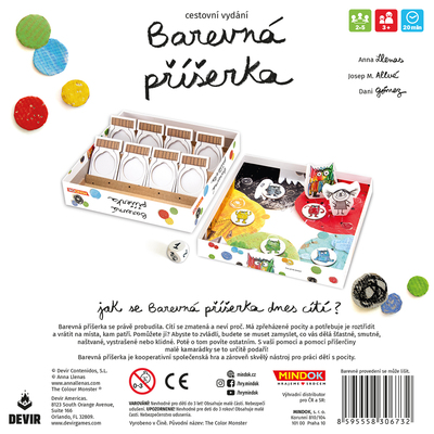 Barevná příšerka - cestovné vydanie