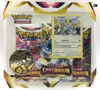 Pokémon: Regigigas 3-pack blister - Lost Origin