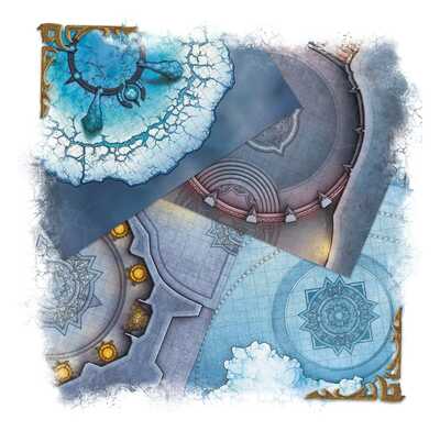 D&D RPG 5.5E World of Warcraft Icecrown Citadel Adventure Map Pack