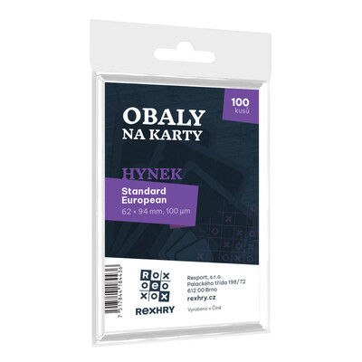 Obaly Rex Hynek 62x94 mm (Standard European)